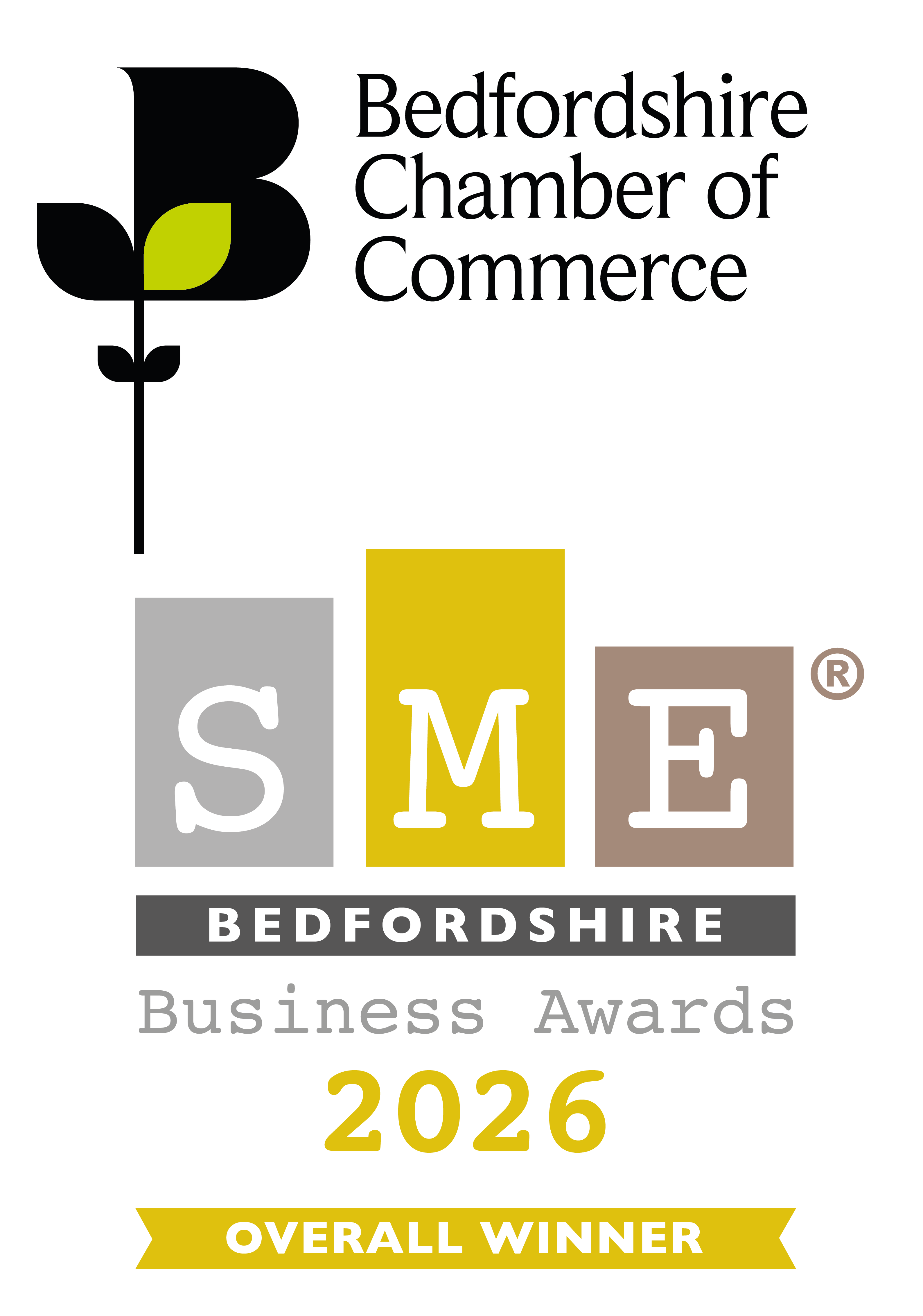 Bedfordshire Chamber of Commerce SME Business Awards 2026 - Overall Winner